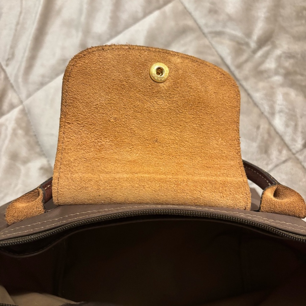 Longchamp Brown Tote Bag - Picture 7 of 8